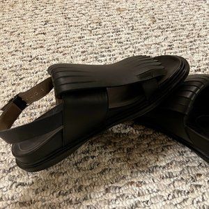 Marni fringed fussbett sandals - size 8